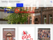 Tablet Screenshot of funke-grundschule.de